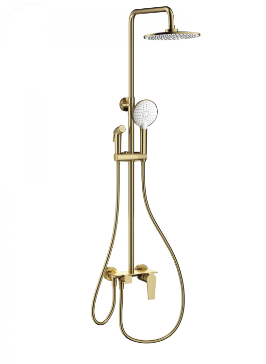 Душевая стойка Wonzon & Woghand WW-A30874-BG золото