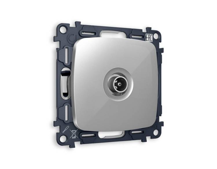Комплект механизма TV розетки оконечной Ambrella Volt Omega MO413010