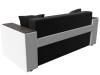 Диван прямой Лига Диванов Атлант мини 107029 Черный\Белый фото 7