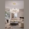 Подвесной хрустальный светодиодный светильник Wertmark Isabella WE112.80.303 фото 3