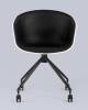Кресло компьютерное Stool Group Libra NL SL-7040ZB whitePP/black PU белый фото 2