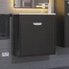 Тумба с раковиной Uperwood Modul 393020547 подвесная, матовая, черная, 60 см фото 5