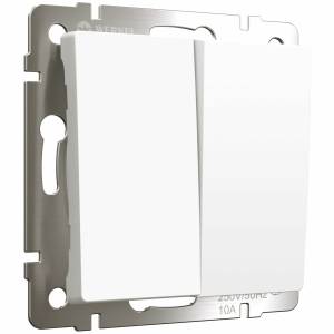 Выключатель двухклавишный Werkel Встраиваемые механизмы W1120061