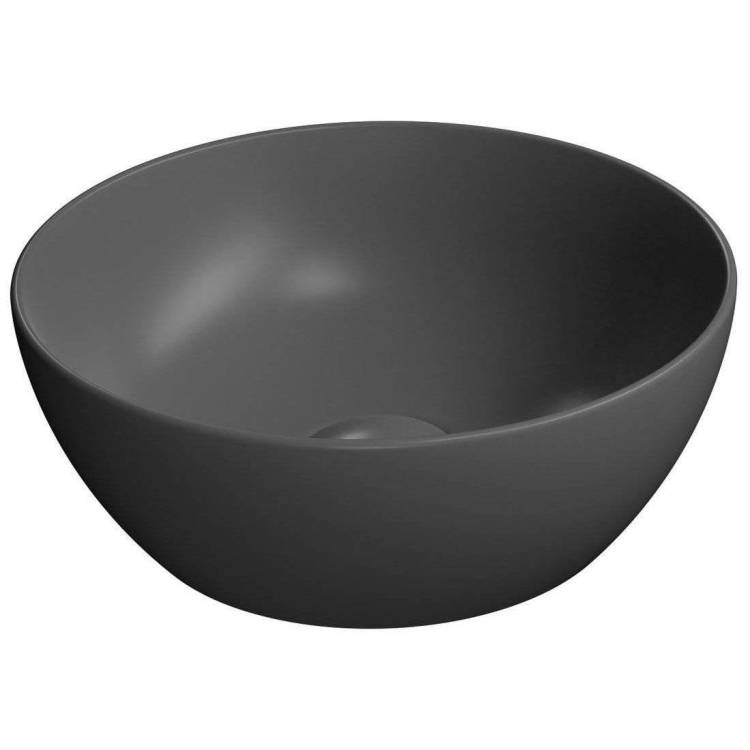 Раковина GSI Pura 885426 32 см, черная матовая