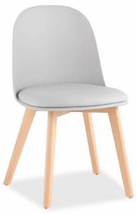 Стул Stool Group Fog SL-7022DM grey 66010 деревянные ножки с подушкой