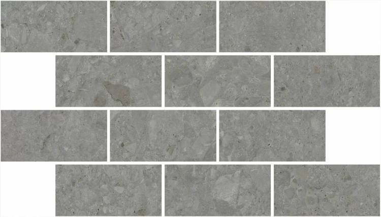 Мозаика Kerama Marazzi Чеппо ди Гре DD606120/MM мозаичный серый тёмный матовый обрезной 34.6x20x0.9