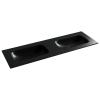 Раковина Ceramica Nova Grace CN7022MBwx черный матовый, 141x45.7