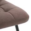 Стул Tetchair Medeo 25047 коричневый, велюр фото 8