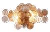 Настенный светильник Crystal Lux Deseo AP2 Gold фото 2
