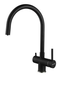 Смеситель для кухни Paulmark Heller He213218-AN антрацит