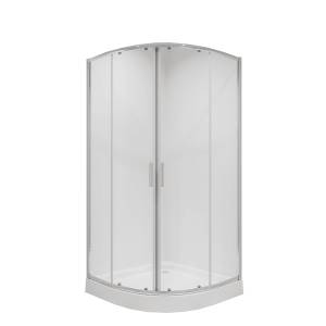 Душевое ограждение Niagara Nova NG-6606-08 90*90*190 полукруг, двери раздвижные