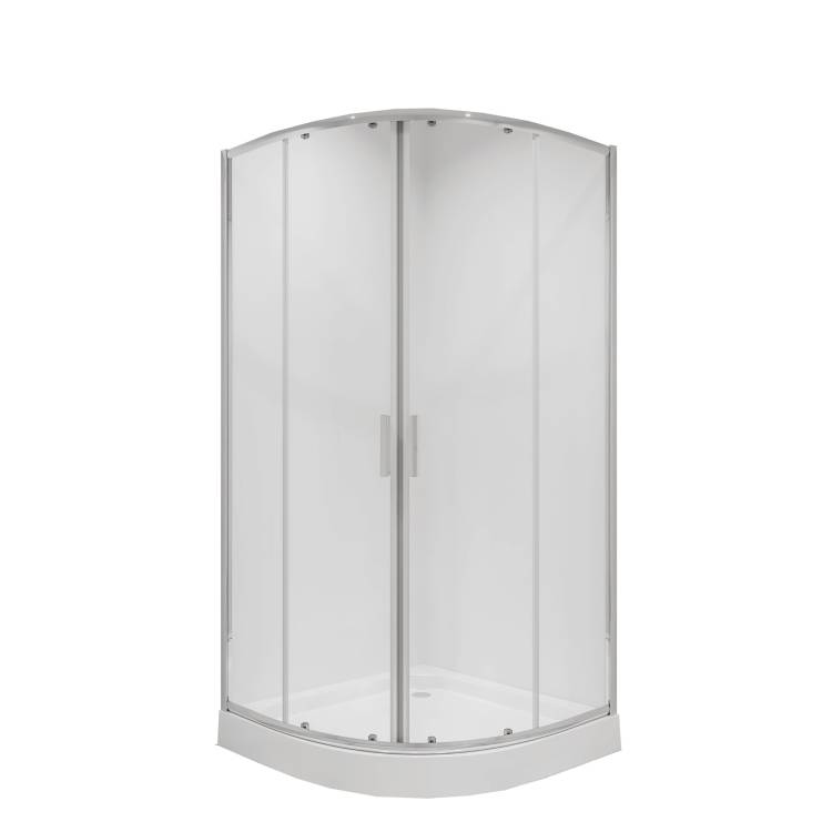 Душевое ограждение Niagara Nova NG-6606-08 90*90*190 полукруг, двери раздвижные