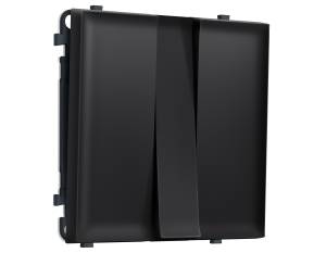 Комплект механизма 3-клавишного выключателя Ambrella Volt Sigma MS805010 черный матовый