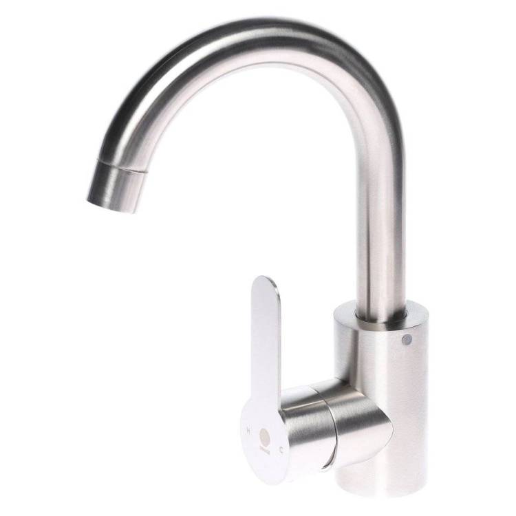 Смеситель для раковины Orange Steel M99-011NI никель