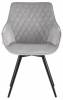 Кресло Stool Group Сеул AV 333-H09-K14PM-08 светло-серый фото 2