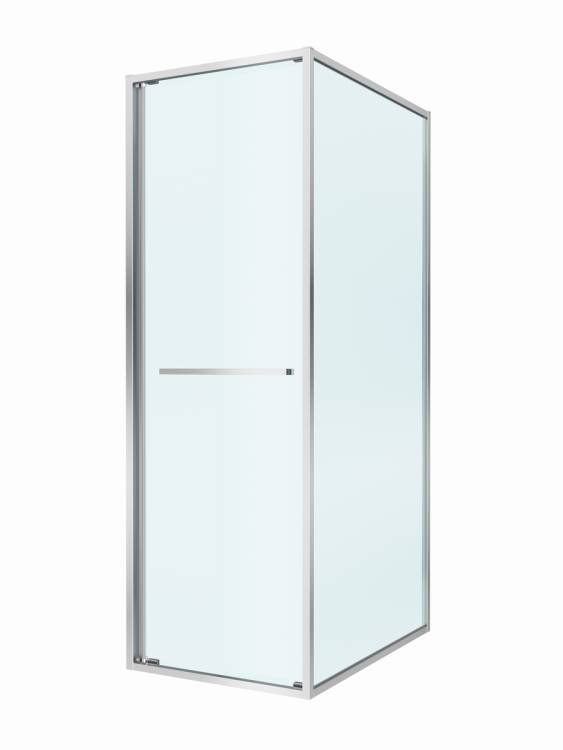 Душевой уголок Cezares LUX-AH-FS-1-70/80-C-CR профиль хром, стекло прозрачное, 70x80x195