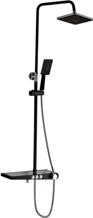 Душевая стойка Haiba HB2418 черная