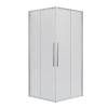 Душевой уголок Niagara Nova NG-3622-34 профиль хром, стекло шиншилла, 80x80x195