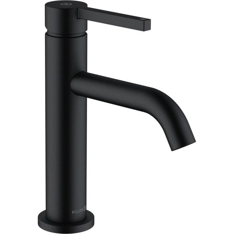 Смеситель для раковины Kludi Nova Fonte 200263915 Pura черный матовый