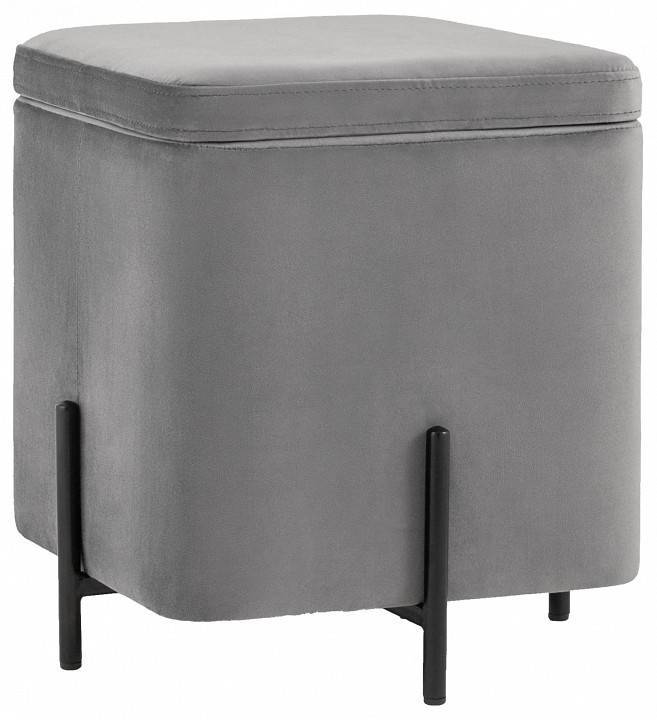 Пуф-сундук Stool Group Грейс vd-grays-kv-b27 квадрат серый