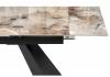 Стол Woodville Ливи 588023 patagonia bronze, черный 140(200)x80x78 фото 8