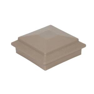 Крышка для столба Polivan Group Nusadua Snow Mix пластик 101x101