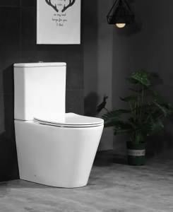 Унитаз-компакт Cerutti Spa Sella CT9864 безободковый, сиденье микролифт, белый