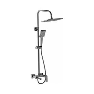 Душевая стойка Haiba HB24639-3 оружейная сталь