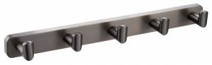 Вешалка Wonzon & Woghand WW-9355 с 5 крючками, темный графит