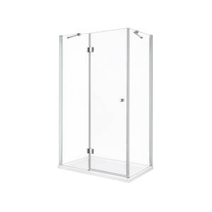 Душевой уголок Cezares VERONA-W-AH-1-120/90-C-Cr профиль хром, стекло прозрачное, 120x90x195