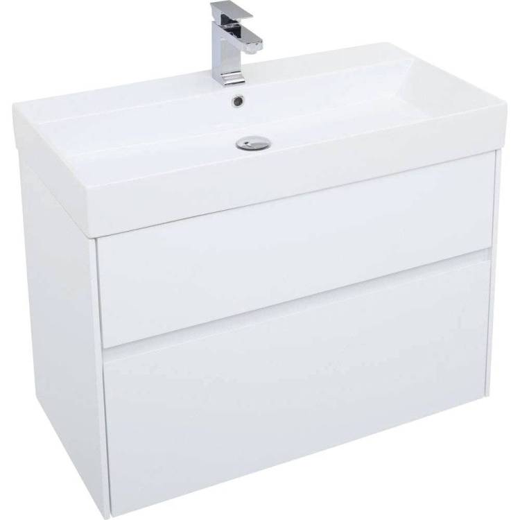 Тумба с раковиной Aquanet Бруклин 85