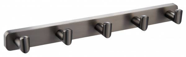 Вешалка Wonzon & Woghand WW-9355 с 5 крючками, темный графит