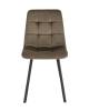 Набор из 4 стульев Stool Group Chilly OS-2011-V seat HLR-48 DUAL X4 коричневый, велюр фото 3