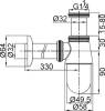 Сифон для раковины Veragio Sbortis VR.SBR-8111.BR фото 2