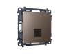 Комплект механизма компьютерной розетки Ambrella Volt Alfa MA642010