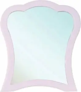 Зеркало Bellezza Грация 90 розовое
