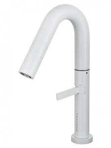 Смеситель для раковины Wonzon & Woghand WW-6068-MW высокий, белый