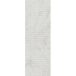 Керамическая плитка Kerama Marazzi Тубкаль KM3090B0160R Белый Глянцевый Структура Обрезной 30x89.5