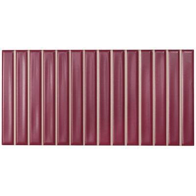 Керамическая плитка WOW Sweet Bars 128696 Berry Matt 12.5x25