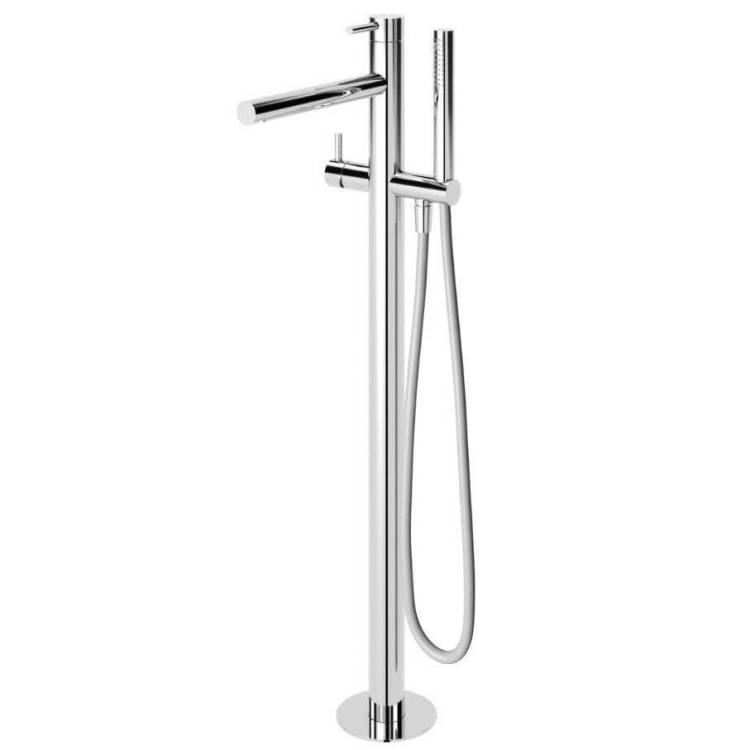 Смеситель для ванны Cezares LEAF-VDP-L-01 хром