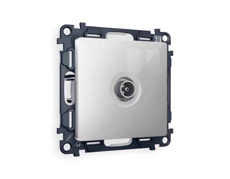 Комплект механизма TV розетки проходной Ambrella Volt Alfa MA413030