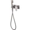 Гигиенический душ Boheme Spectre 457-NB никель, со смесителем, с внутренней частью