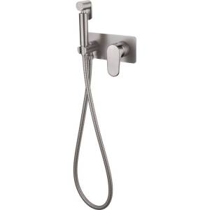 Гигиенический душ Boheme Spectre 457-NB никель, со смесителем, с внутренней частью