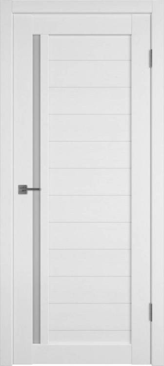 Межкомнатная дверь Владимирская Фабрика Дверей Atum 9 Snow стекло White Cloud 700x2000