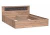 Кровать Woodville Taika 499623 дуб золотой craft/камень темный 160x200 фото 3