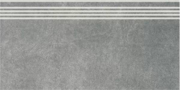 Ступень Kerama Marazzi Королевская дорога SG614620R/GR серый темный обрезной 30х60