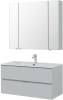 Мебель для ванной Aquanet Алвита New 100 274528 серый, 1382x1010x460 фото 2