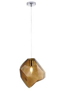 Подвесной светильник Crystal Lux Nuestro Sp1 Chrome/Brown