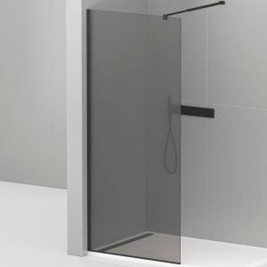 Душевая перегородка Cezares Liberta LIBERTA-L-1-110-120-GR-NERO черный