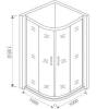 Душевой уголок Good Door Infinity R-100-G-CH фото 5